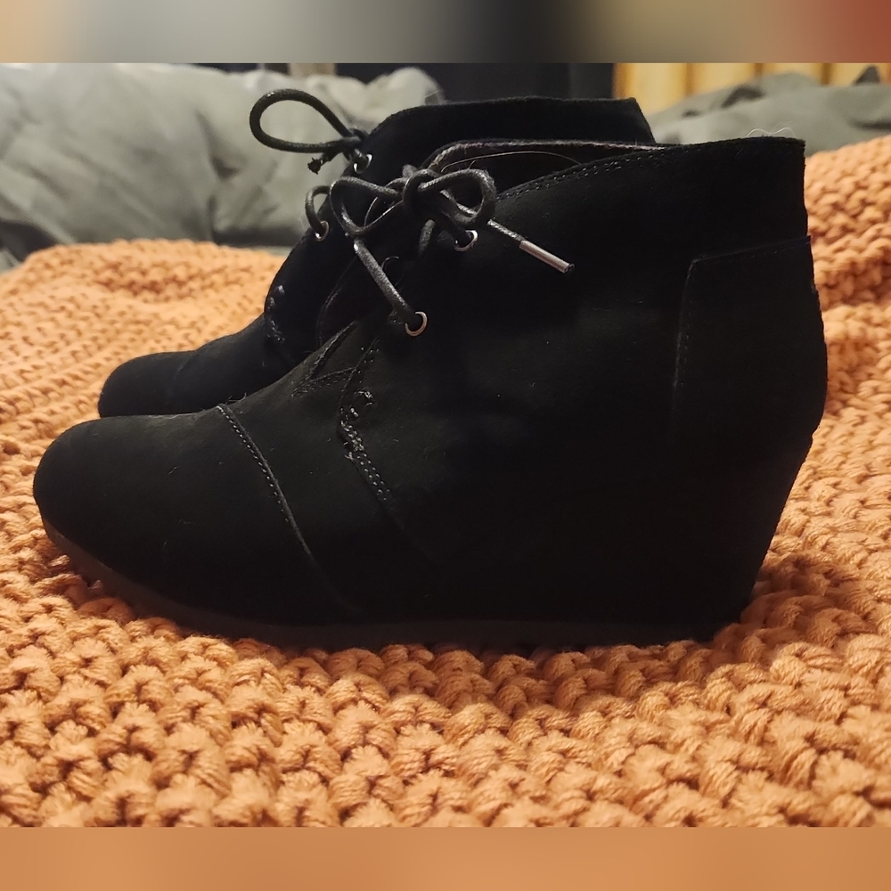 Wedged Booties